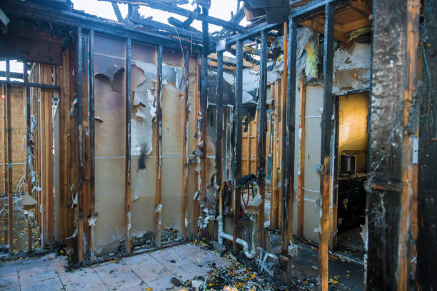 Professional Fire Damage Repair technician working in Dayton, WA